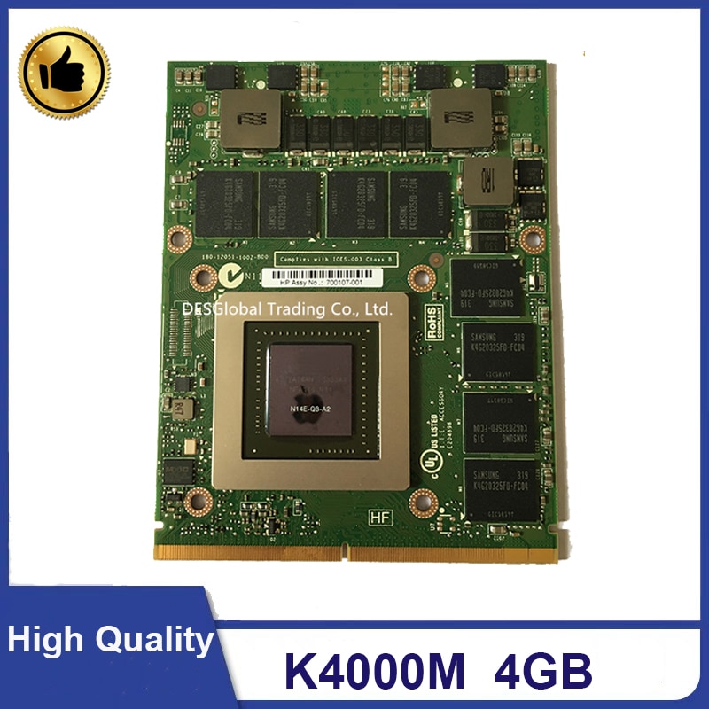  K4000M K4000 GDDR5 4GB  ׷ ī N14E-Q..